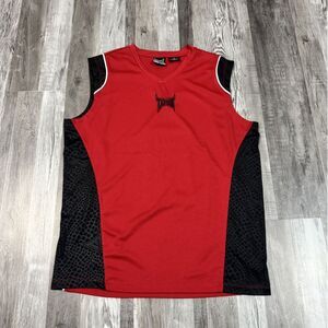 Size XL - Tapout Men's Activewear Jersey BLK/Red